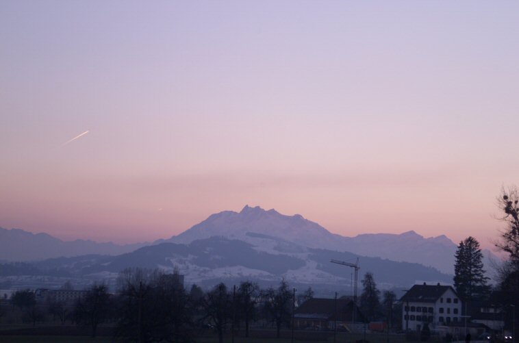 Sunset - Der Berg